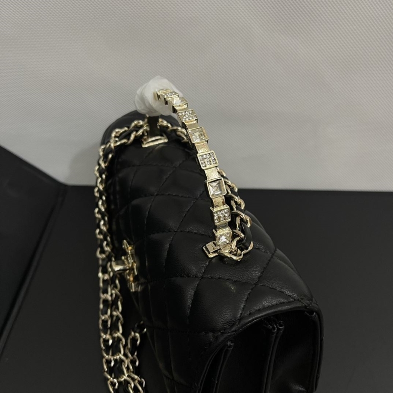 Ch**el top handle bags